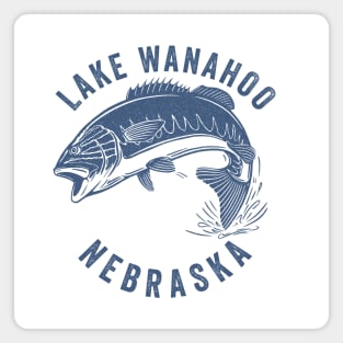 Lake Wanahoo Nebraska Magnet